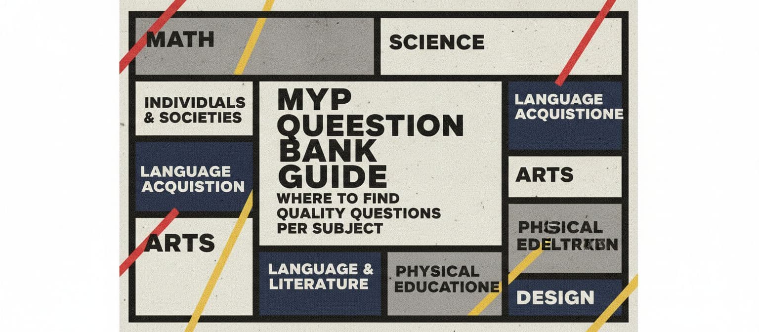 MYP Question Bank Guide: Where to Find Quality Questions per Subject cover image