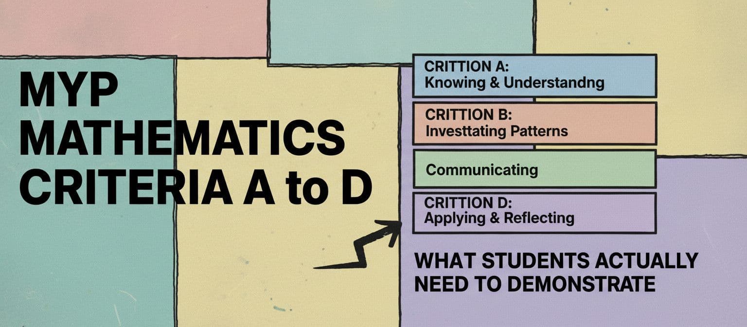 MYP Mathematics Criteria A–D: Complete Guide cover image