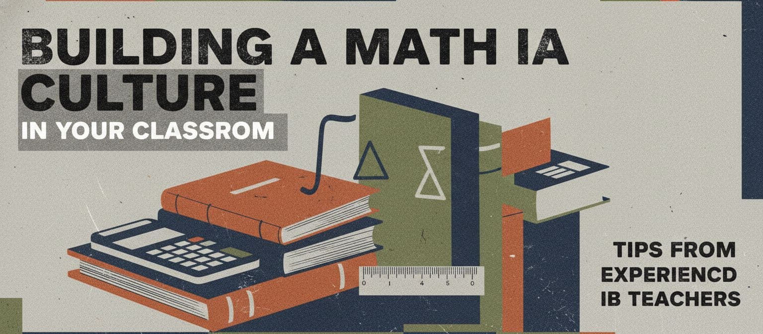 Transform Your IB Classroom With a Strong Math IA Culture cover image