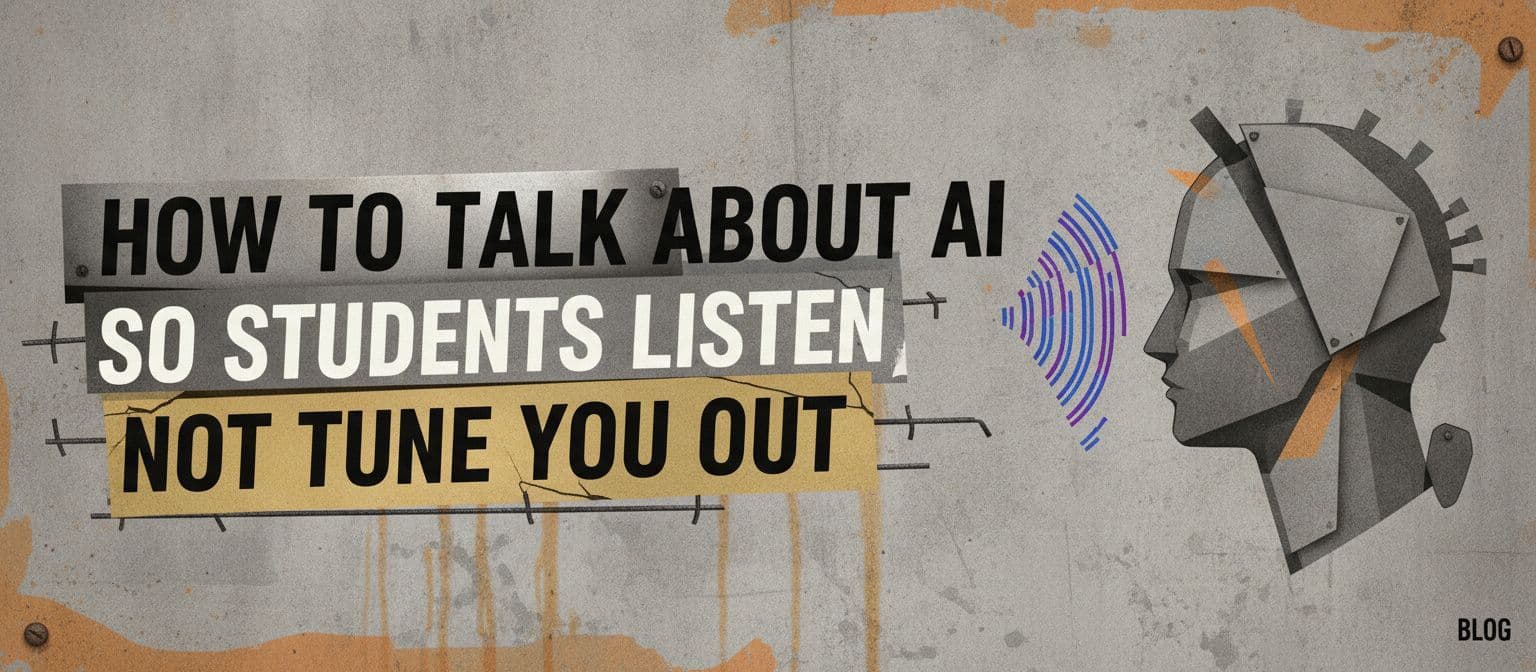 How to Talk About AI So Students Listen, Not Tune You Out cover image