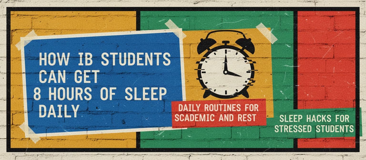How IB Students Can Get 8 Hours of Sleep Daily cover image