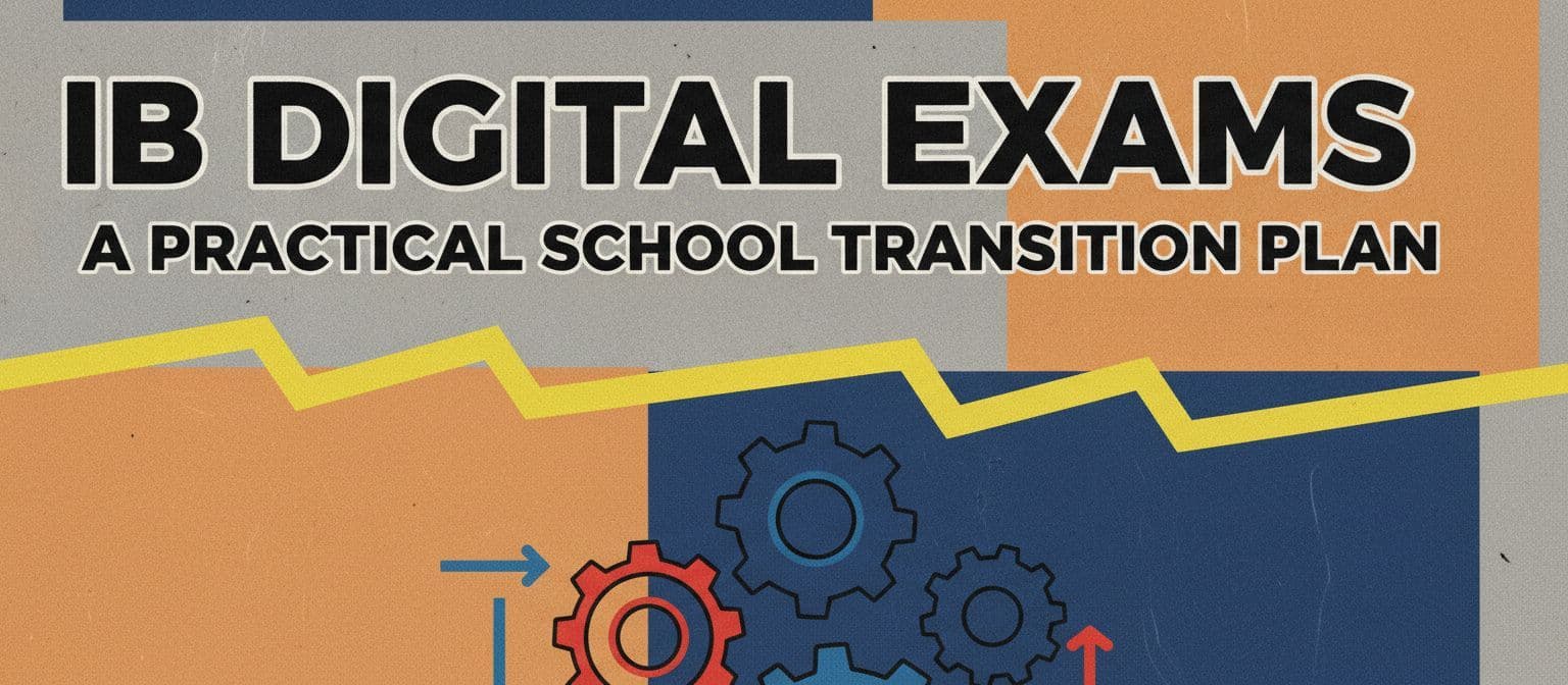 IB Digital Exams: A Practical School Transition Plan cover image