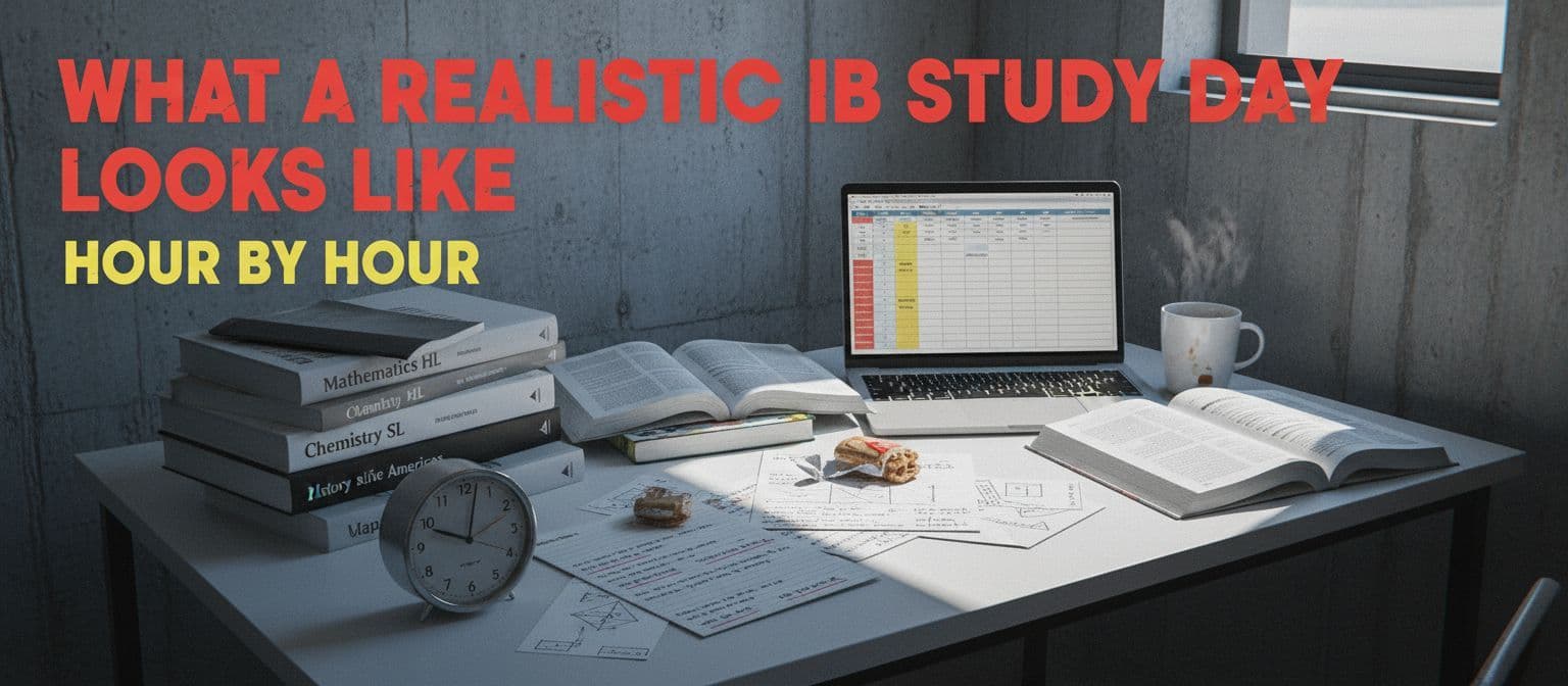 A Realistic Hour by Hour IB Study Day Guide for Students cover image