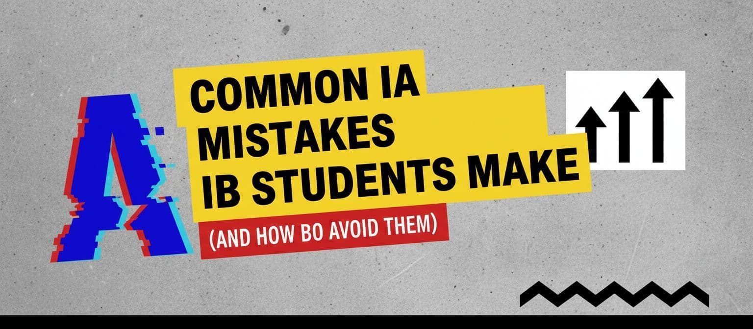 IB Internal Assessment Mistakes Students Must Avoid cover image