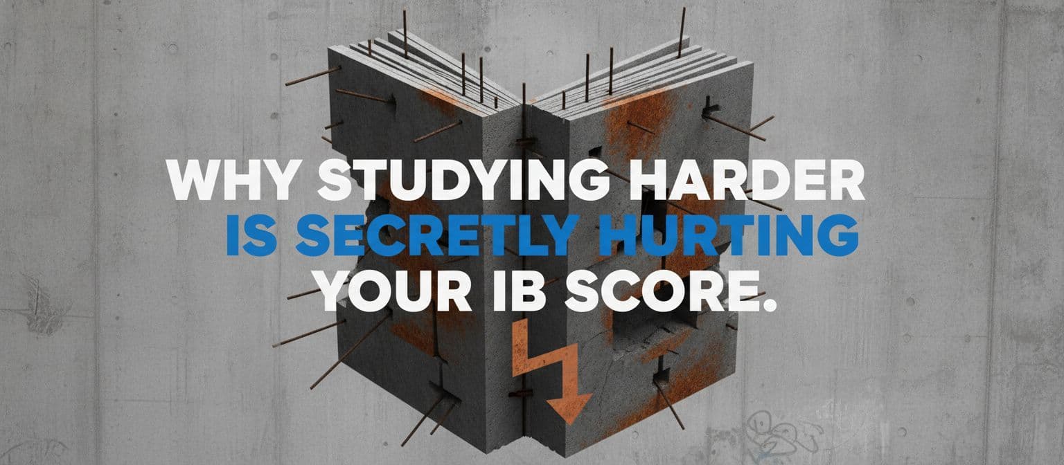 Why Studying Harder Is Secretly Hurting Your IB Score cover image