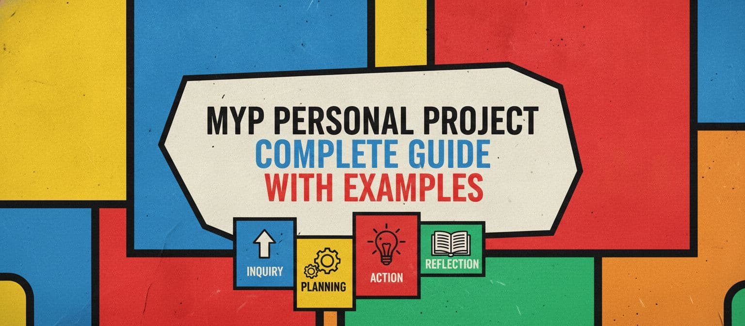 MYP Personal Project Guide: Criteria & Examples cover image