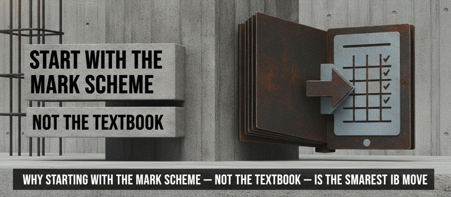Why Top IB Students Study the Mark Scheme Before Anything Else cover image