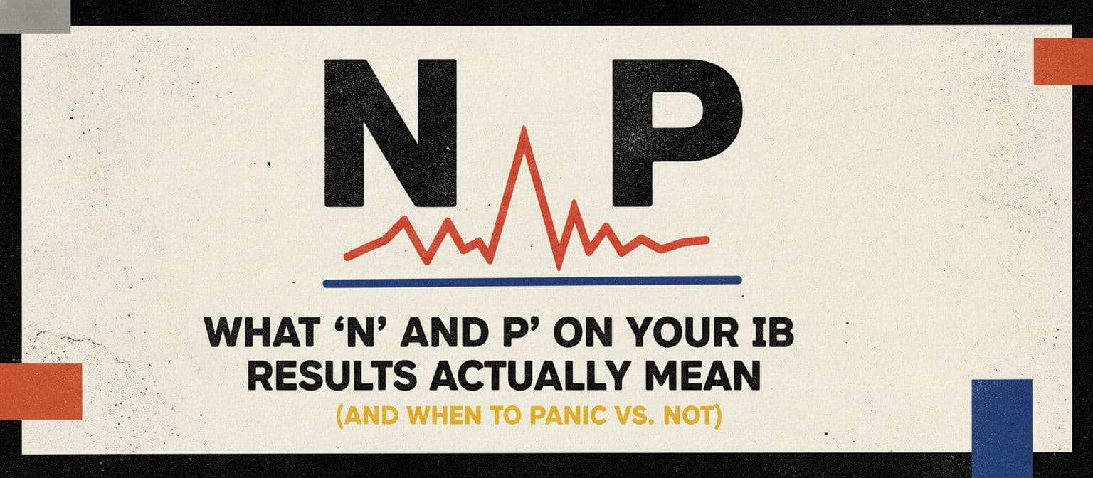 Saw an "N" or "P" on Your IB Results? Here's What It Really Means cover image