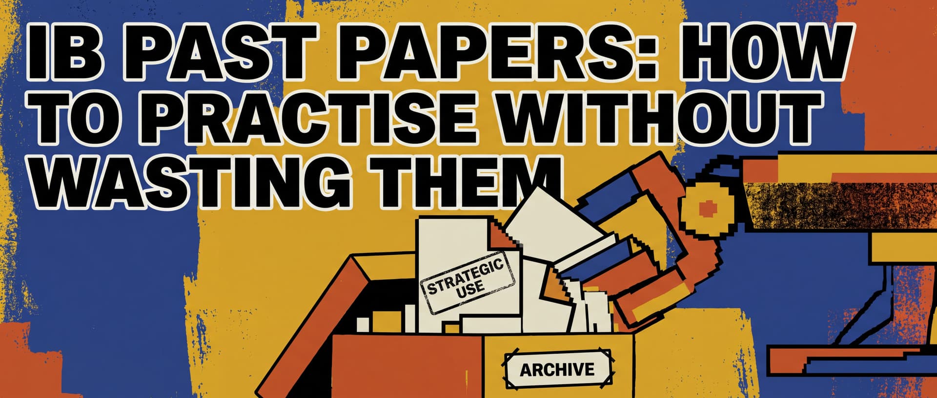 IB Past Papers: How to Practise Without Wasting Them cover image