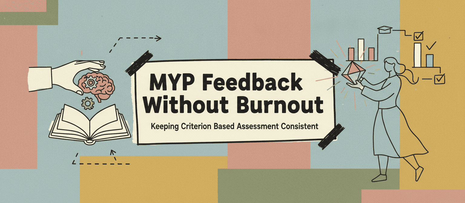 MYP Feedback Without Burnout: Keeping Criterion Based Assessment Consistent cover image