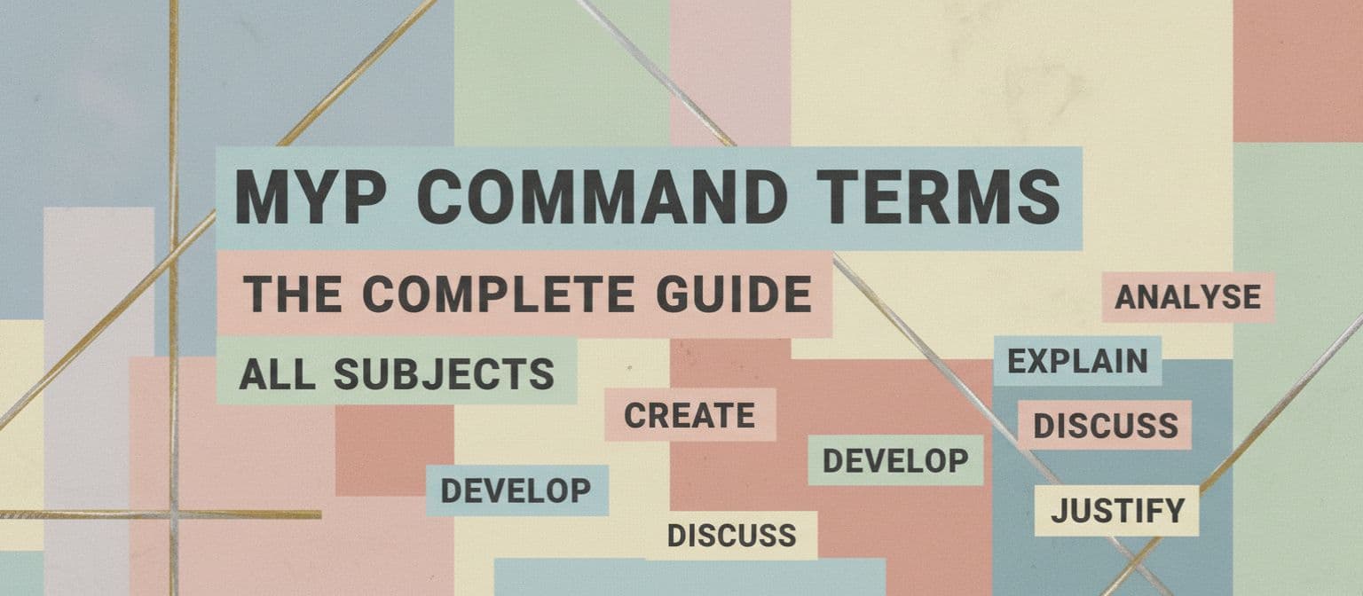MYP Command Terms: The Complete Guide (All Subjects) cover image