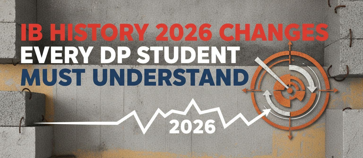 IB History 2026 Changes Every DP Student Must Understand cover image