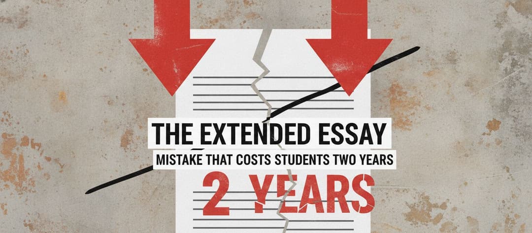 The Extended Essay Mistake That Costs Students Two Years