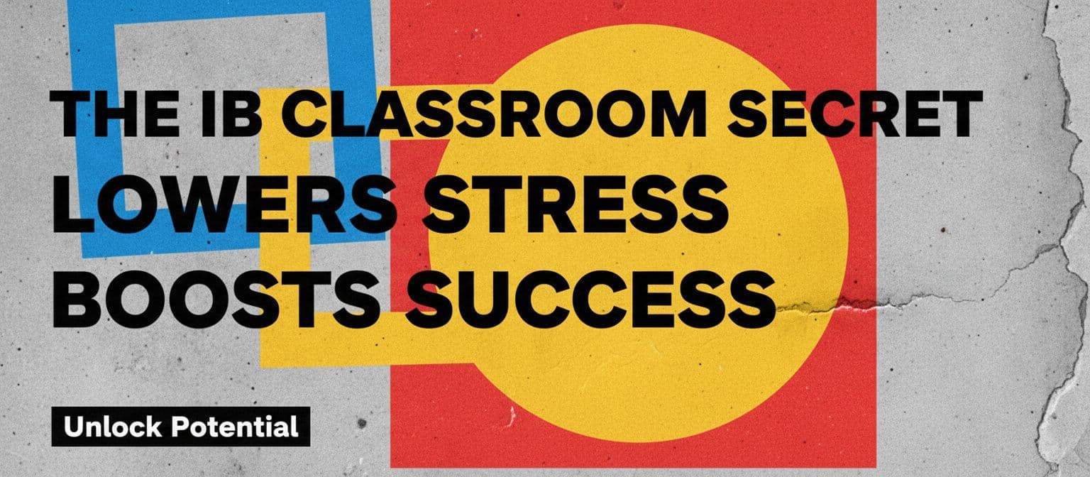 The IB Classroom Secret That Lowers Stress and Boosts Success cover image