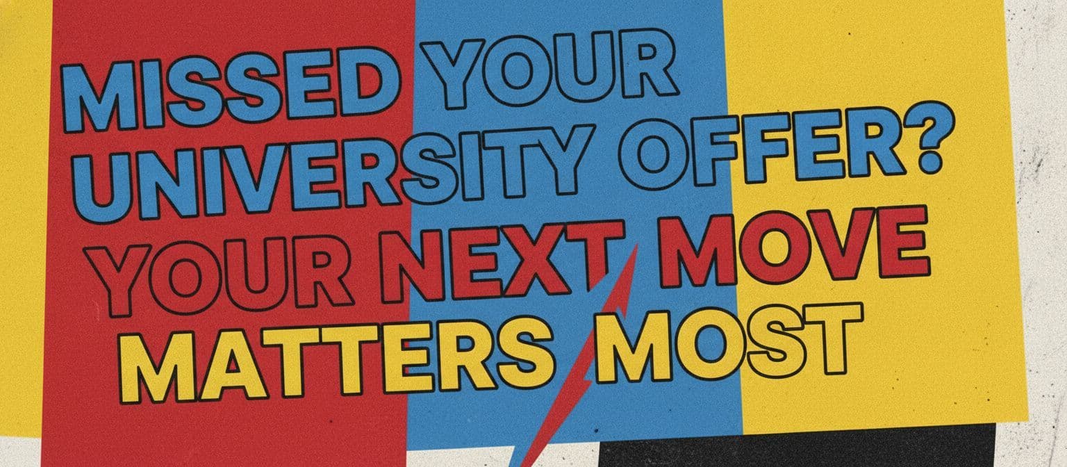 Missed Your University Offer? Your Next Move Matters Most cover image