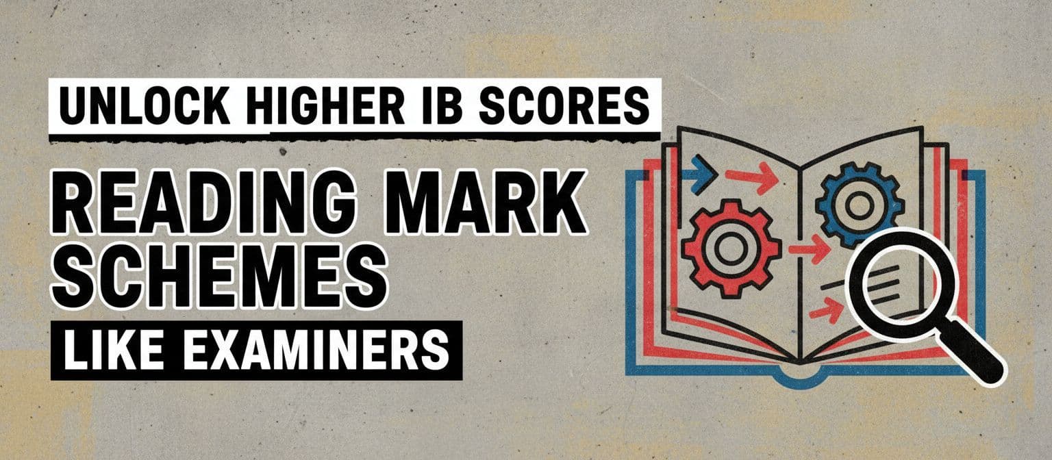 Unlock Higher IB Scores by Reading Mark Schemes Like Examiners cover image